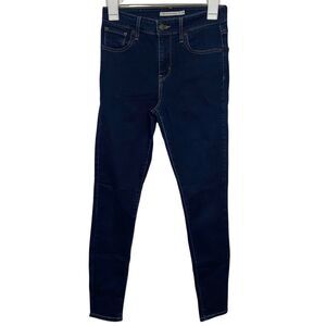 Levi’s 721 High Rise Dark Wash Skinny Jeans